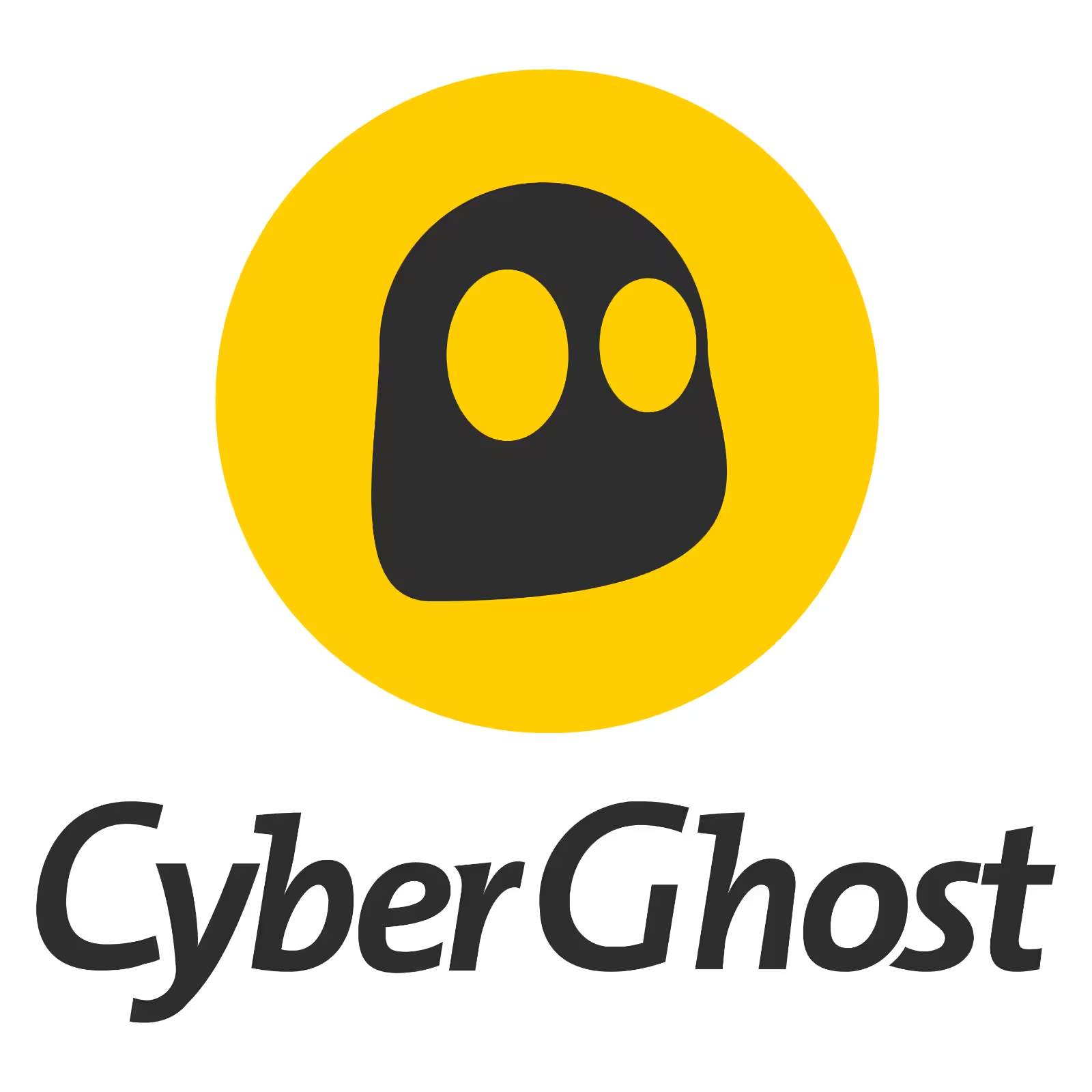 Логотип CyberGhost VPN - надежный VPN-сервис с защитой данных