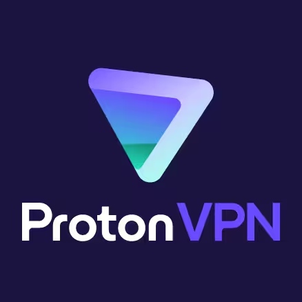 ProtonVPN logo - secure Swiss VPN service